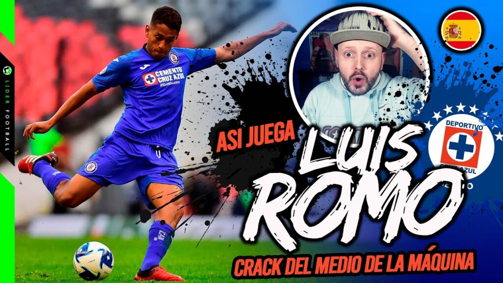 🔥 ASI JUEGA LUIS ROMO • EL CRACK DEL MEDIO CAMPO DE CRUZ AZUL