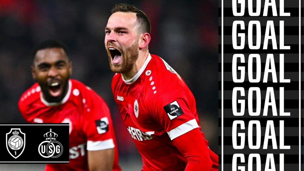 Royal Antwerp FC - R Union SG | GOAL 1-0 Vincent Janssen | 2022-2023 | Croky Cup 1/2 - 2nd leg