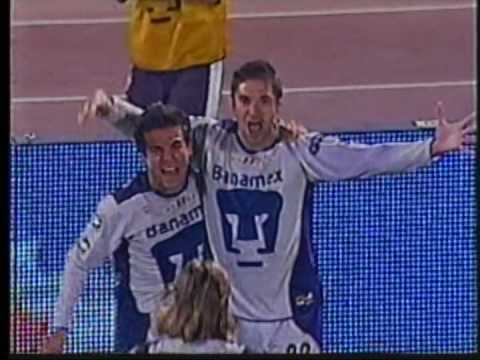 Pumas 4-3 Atlas GOL  Diego Alonso Apertura 04 Semifinal Ida