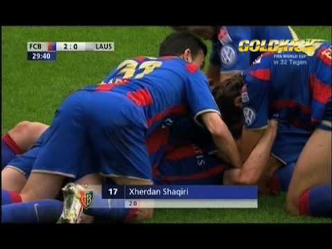 Xherdan Shaqiri trifft im Cupfinal