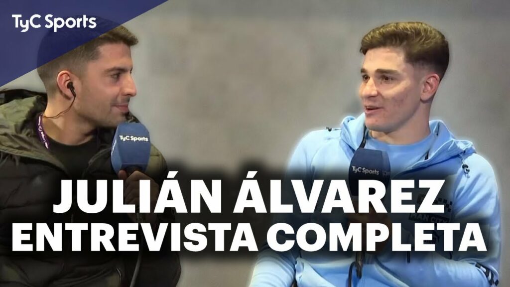 JULIÁN ÁLVAREZ EN TyC SPORTS 🔥 "MI SEGUNDO GOL CONTRA CROACIA FUE 90% DE MESSI"