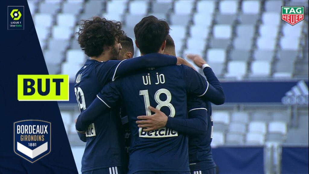 But Ui Jo HWANG (8' - FC GIRONDINS DE BORDEAUX) FC GIRONDINS DE BORDEAUX - ANGERS SCO (2-1) 20/21