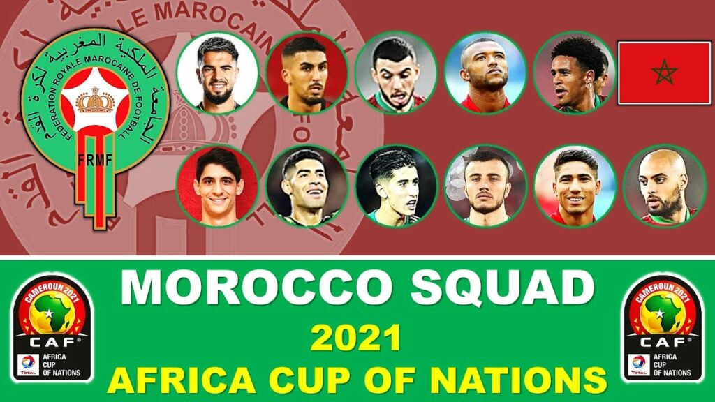 MOROCCO SQUAD - 2021 AFRICA CUP OF NATIONS