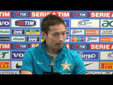 Presentazione di Yuto Nagatomo - conferenza stampa del 04-02-2011