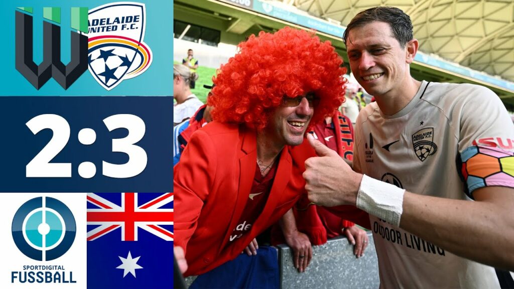 Matchwinner Goodwin! Billard-Vorlage und spätes Siegtor | Western United - Adelaide United