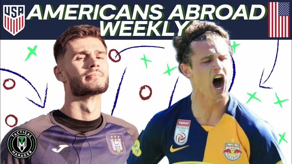 USMNT Abroad:  Brenden Aaronson scores twice | Pulisic at the UCL Final | Miazga scores!