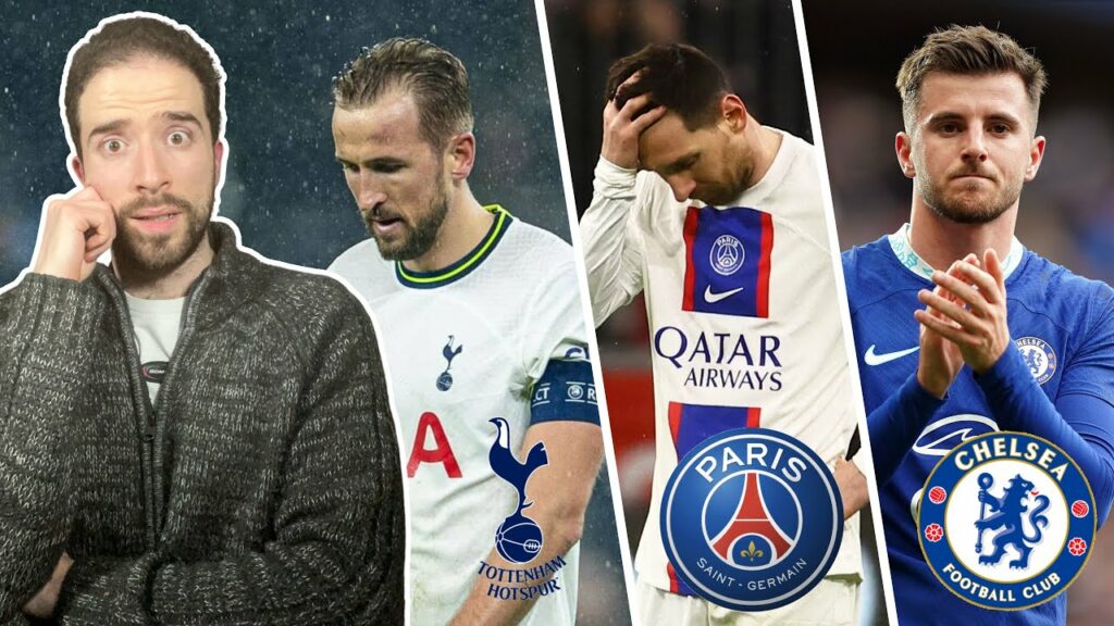 Spurs & PSG CRASH Out of Champions League! | Mason Mount Rejects £180k A Week Chelsea Offer
