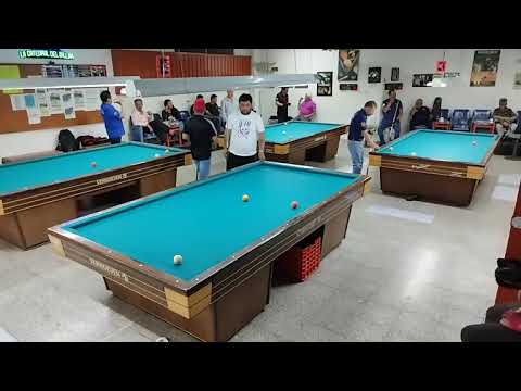 Angel Valencia vs Eden Rubio  Club Cid la catedral del Billar