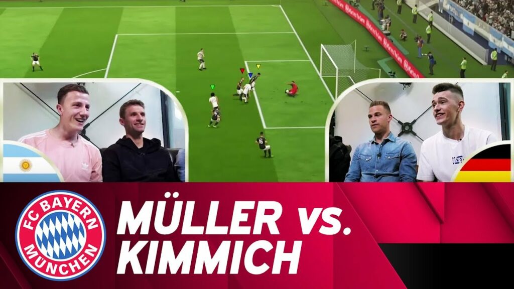 Thomas Müller vs. Joshua Kimmich | FIFA 18 Exhibition Match