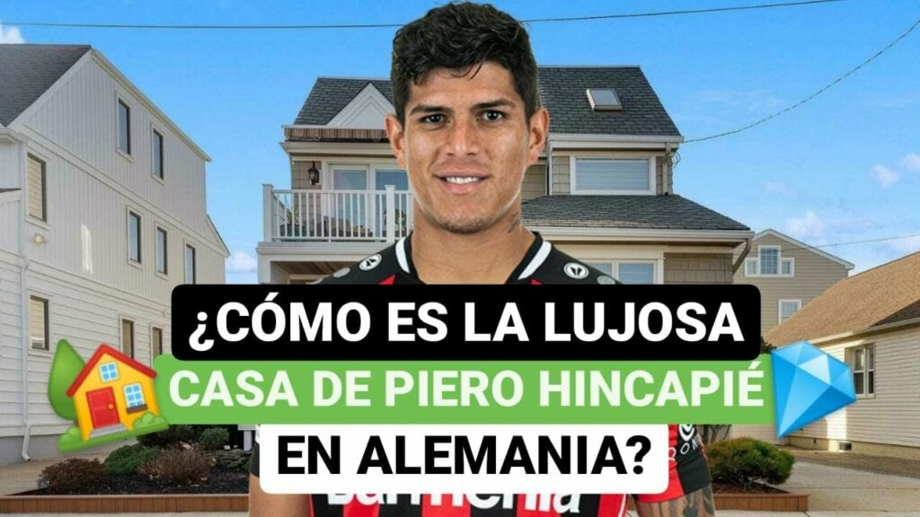 🔥 ¿Cómo es la lujosa casa de Piero Hincapié 😱 en Alemania? 💎🏡