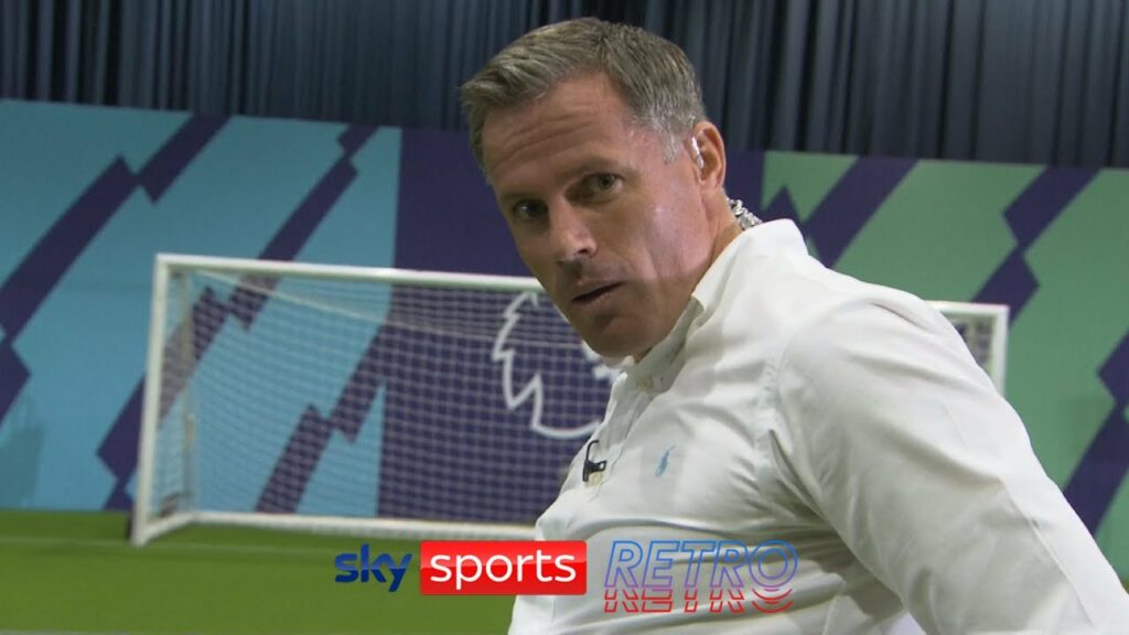 Ruben Neves' Derby volley recreated by Jamie Carragher