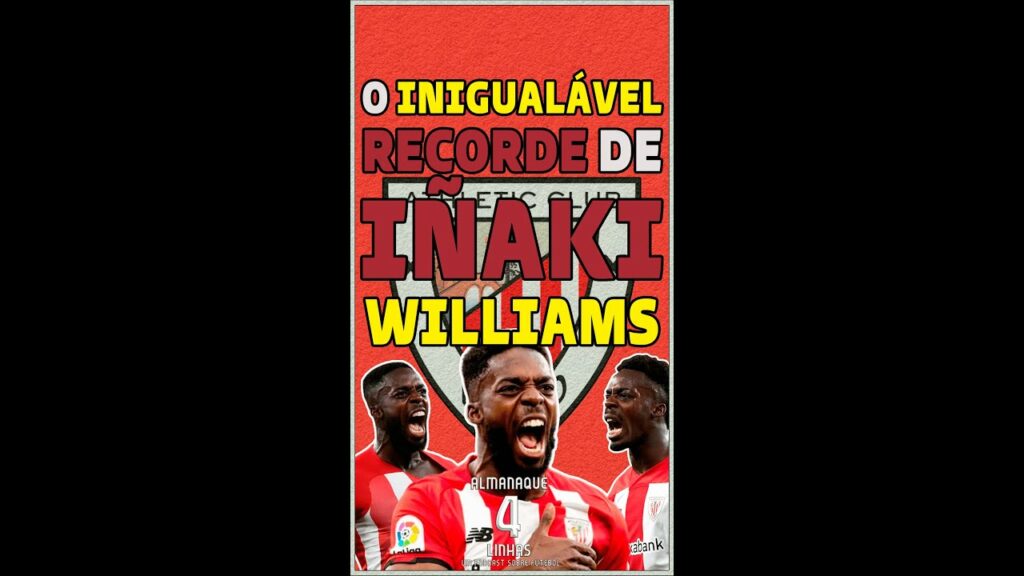 O INIGUALÁVEL RECORDE DE IÑAKI WILLIAMS #shorts