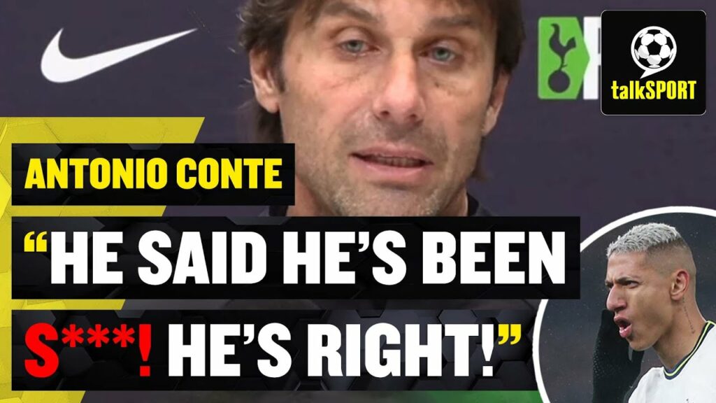 "S***!" 😳 FIERY INTERVIEW! 🔥 Antonio Conte HITS BACK at Richarlison [FULL Press Conference]
