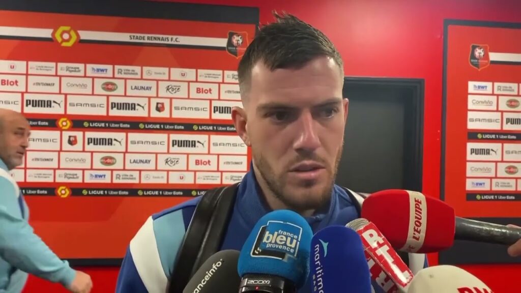 Jordan Veretout réactions après la victoire contre Rennes #srfcom #om #teamom