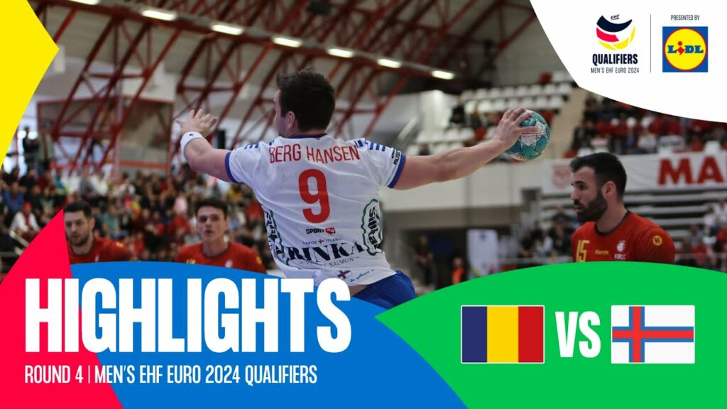 Romania vs Faroe Islands | Round 4 | Men's EHF EURO 2024 Qualifiers