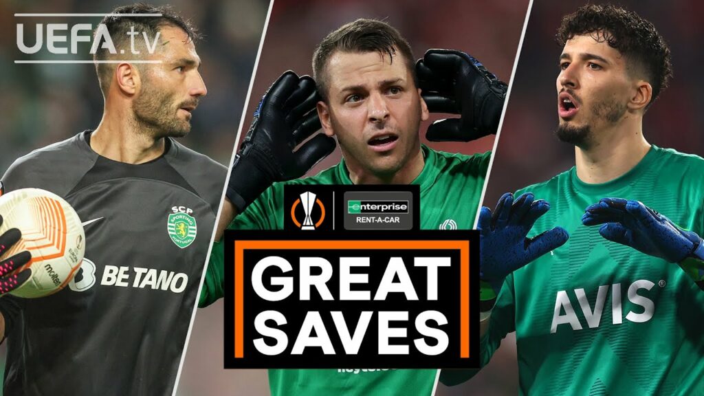 ADÁN, MORIS, BAYİNDİR | #UEL GREAT SAVES: ROUND OF 16 FIRST LEG