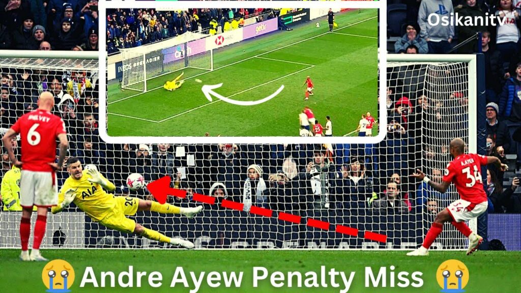 ANDRE AYEW’S PENALTY MISS IN EPL VS TOTTENHAM HOTSPUR - ANTOINE SEMENYO’S SUPER CAMEO 💥