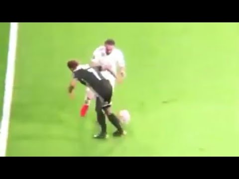 Ajax’s David Neres sends Dani Carvajal for a spin during shock win over Real Madrid