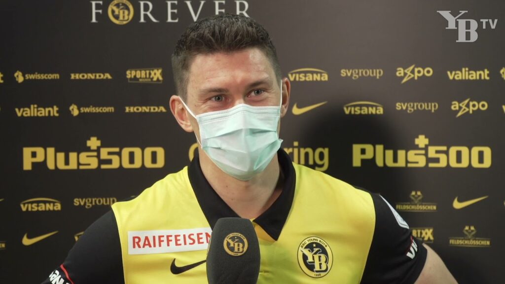 Silvan Hefti und Christian Fassnacht nach YB - Basel (2:0)