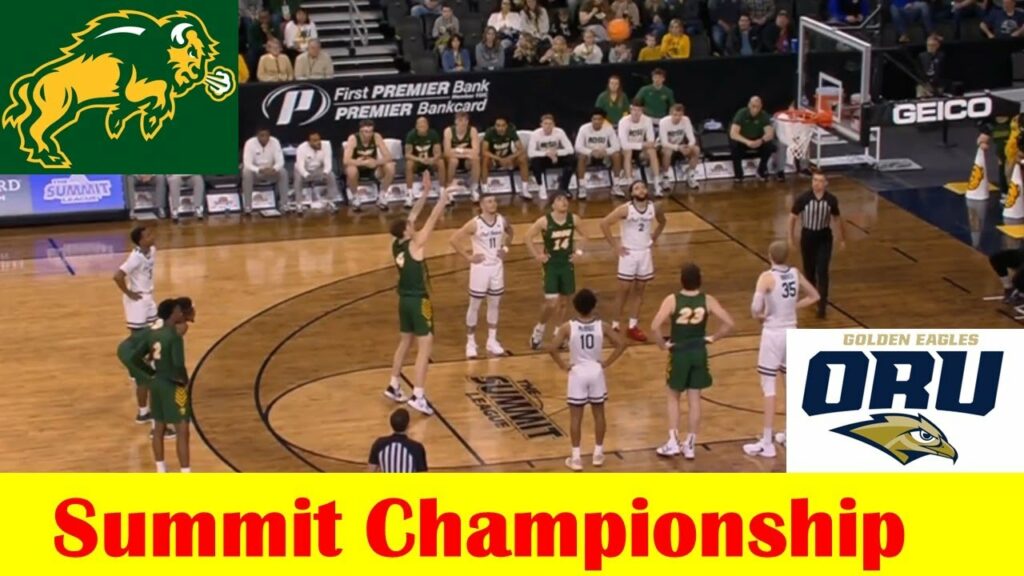 North Dakota State vs Oral Roberts Basketball Game Highlights, 2023 Summit Championship