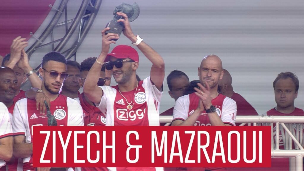Ziyech Ajacied van het Jaar, Mazraoui Talent van het Jaar | HULDIGING