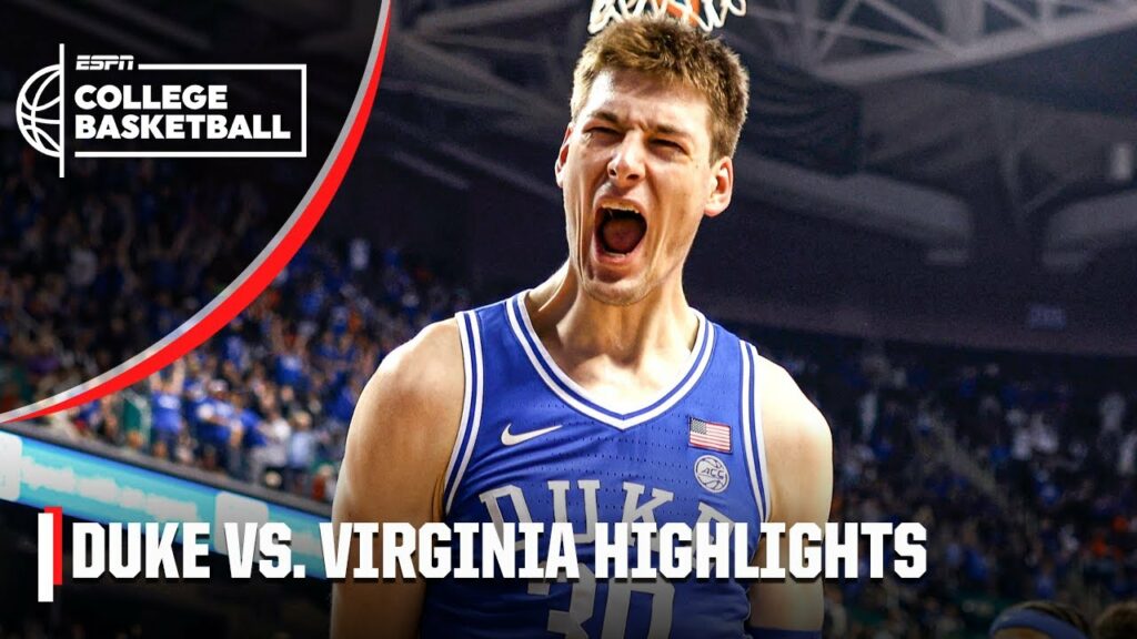 ACC Championship: Duke Blue Devils vs. Virginia Cavaliers | Full Game Highlights ACC Championship: Duke Blue Devils vs. Virginia Cavaliers | Full Game Highlights