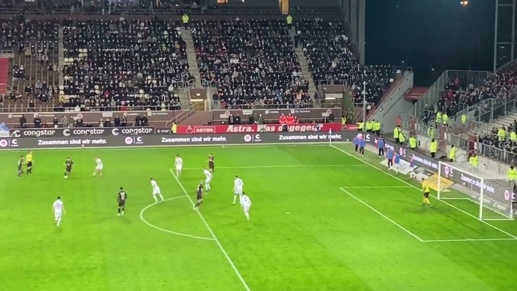 TOOOR !! JAAA!!  Das 1:0 ! FC.St. Pauli -  Heidenheim - Kofi Kyereh - Live vom Millerntor 18.03.2022