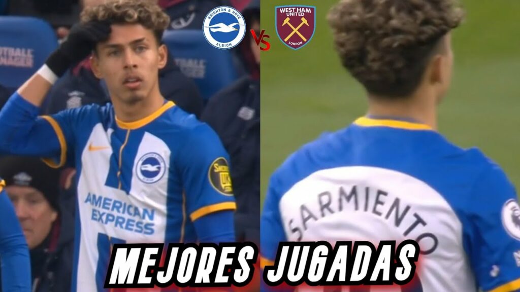 JEREMY SARMIENTO vs WEST HAM | JUGADAS LUJOSAS
