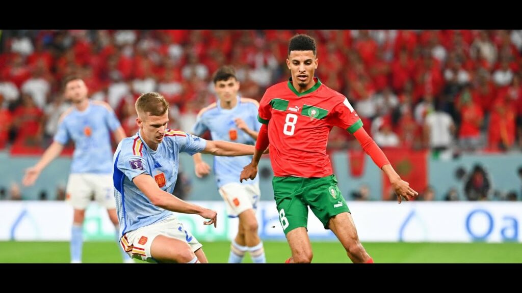 Ounahi vs Espagne | Grande Performance du Lions de l'Atlas