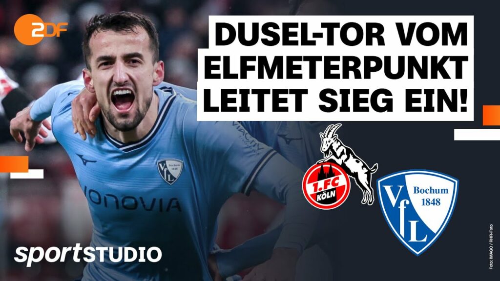 1. FC Köln – VfL Bochum | Bundesliga, 24. Spieltag Saison 2022/23 | sportstudio
