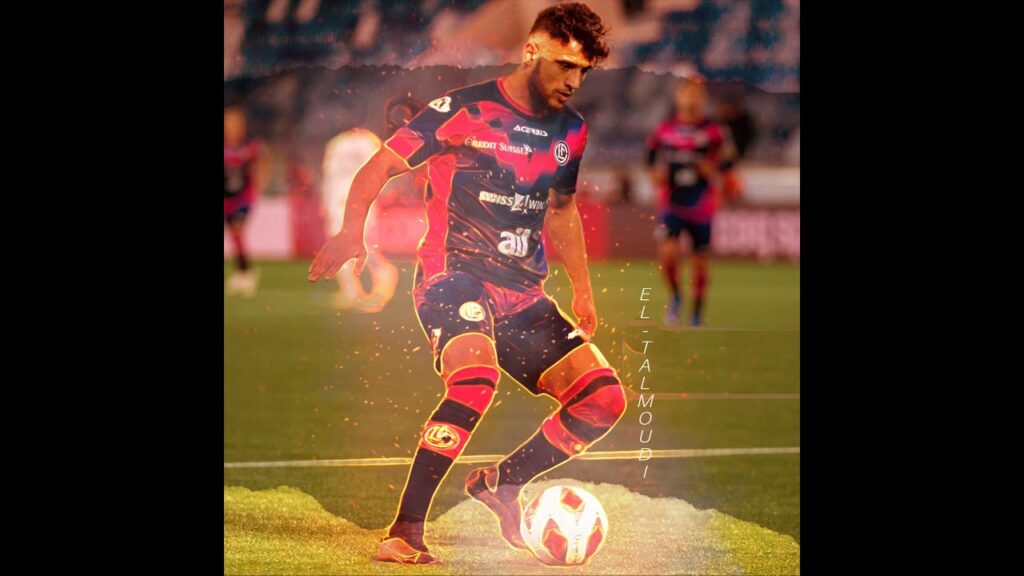 Mohamed Haj Mahmoud first Goal for Lugano 🔥