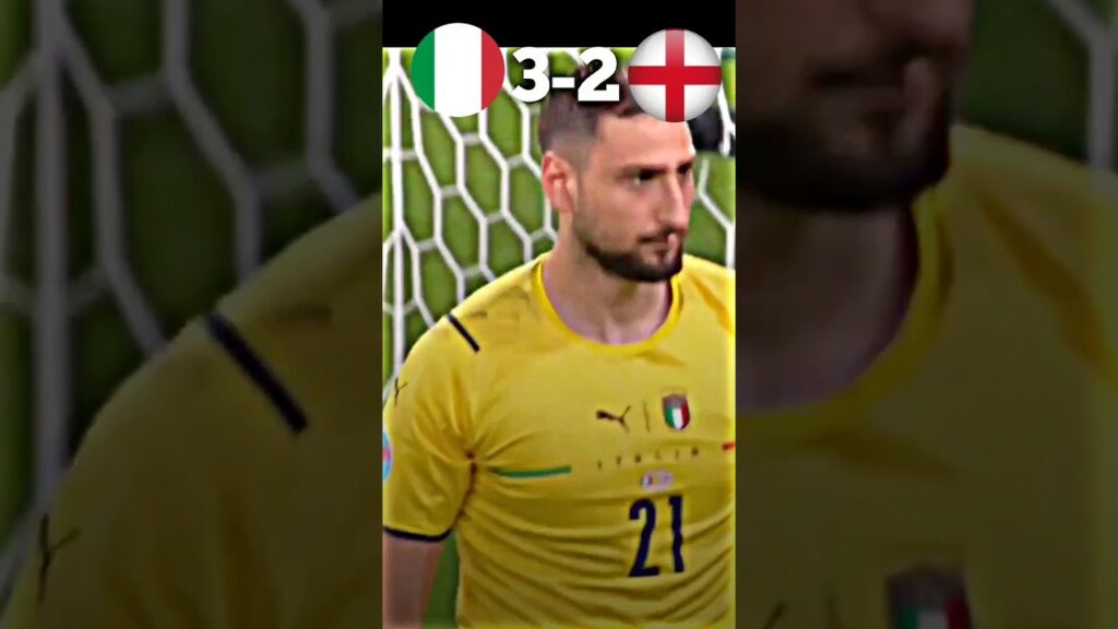 2021 Euro Final Italy Vs England #shorts #italy #england #highlights