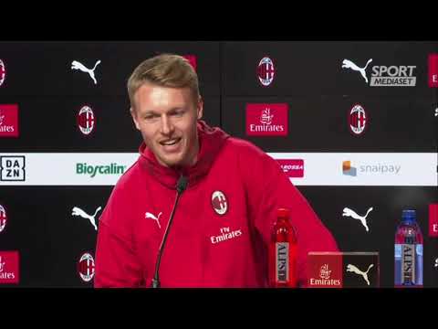 Interview Simon Kjær - One Of The Very First Interviews With The New AC Milan Defender