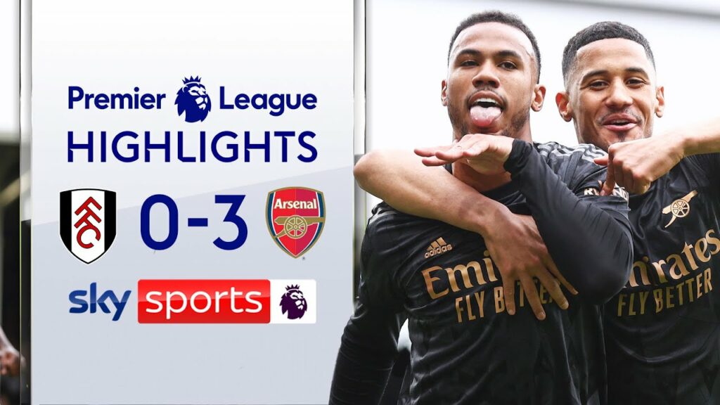 Gunners go five points clear after thrashing Fulham! | Fulham 0-3 Arsenal | EPL Highlights