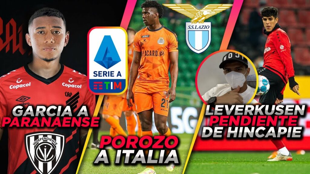 JACKSON POROZO SE MARCHARÍA A ITALIA YA | HINCAPIÉ BAYER NOVEDADES | ECUATORIANO A PARANAENSE