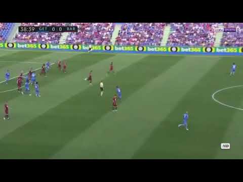 Gaku Shibasaki Amazing Goal - Getafe vs Barcelona 1-0 La Liga 16./09/2017 HD