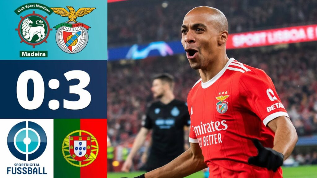 David Neres und Joao Mario zerlegen Maritimo! | Maritimo Funchal - Benfica Lissabon