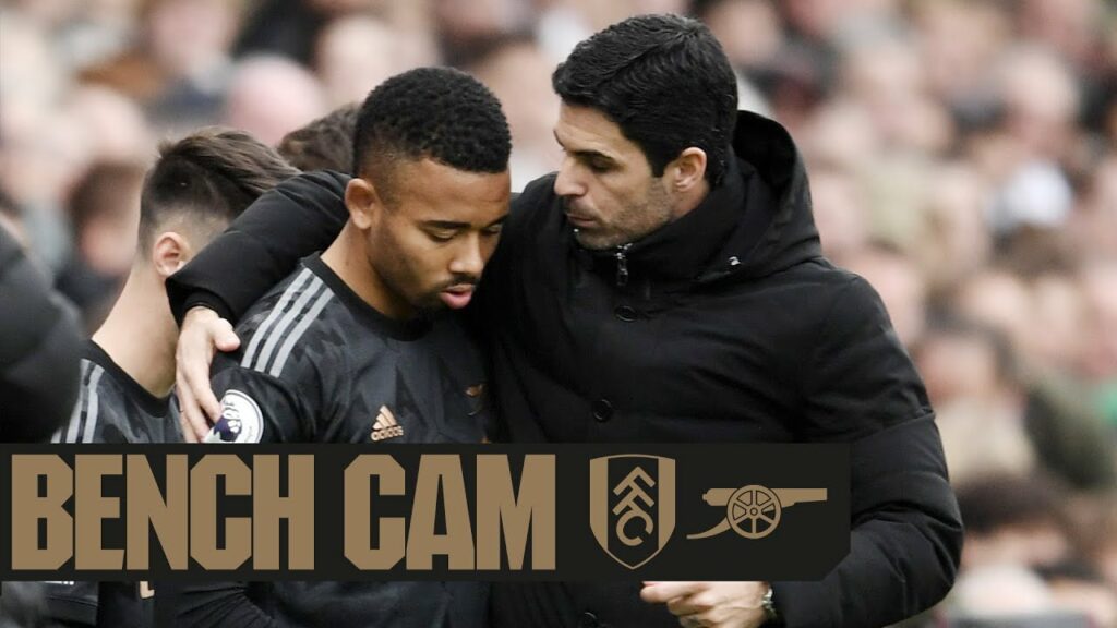 BENCH CAM | Fulham vs Arsenal (0-3) | All the reactions to our commanding victory at Craven Cottage!