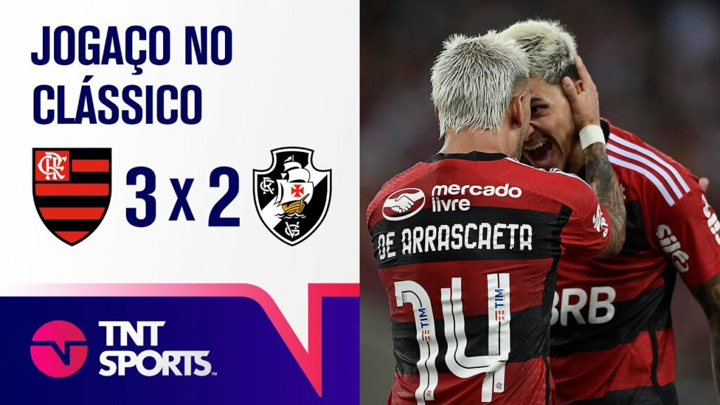 ARRASCAETA FAZ GOL ABSURDO, ZAGUEIROS FALHAM E FLA SAI NA FRENTE NA SEMIFINAL | FLAMENGO 3X2 VASCO