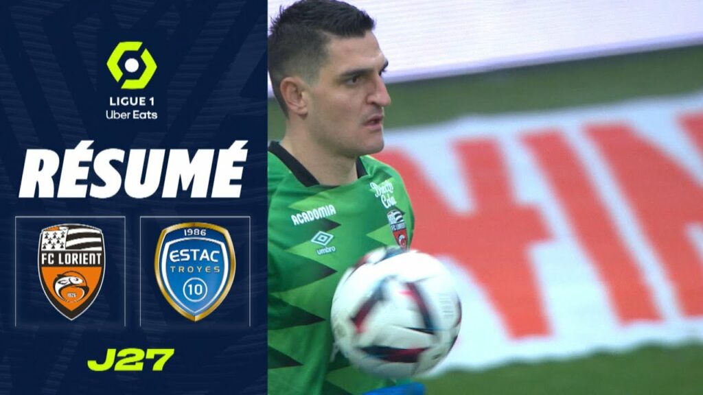 FC LORIENT - ESTAC TROYES (2 - 0) - Résumé - (FCL - ESTAC) / 2022-2023