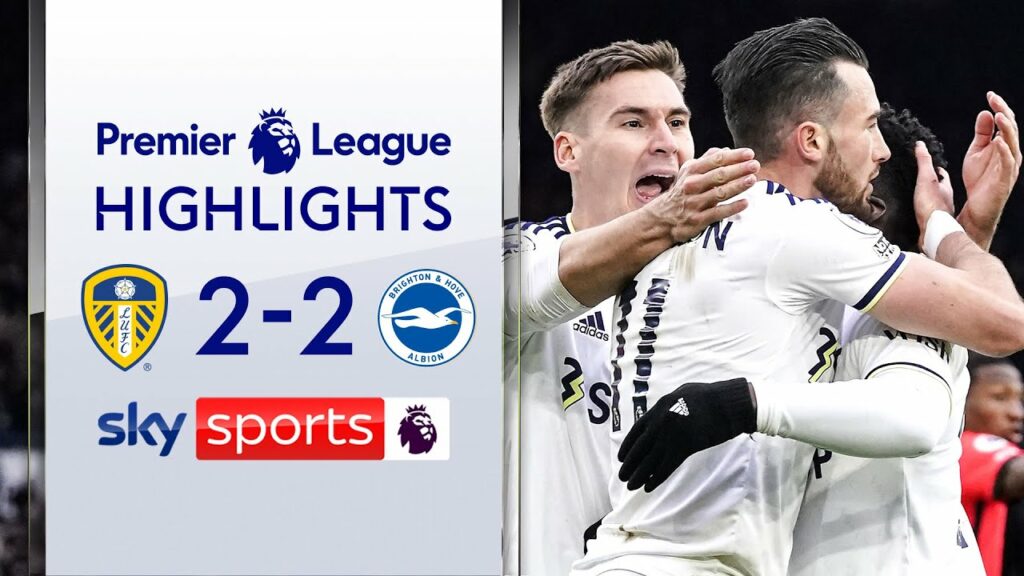 Leeds battle back TWICE to salvage draw! | Leeds 2-2 Brighton | Premier League Highlights