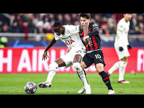 Bayern Munich - PSG, AC Milan - Tottenham, Pape Matar Sarr a fait un excellent match....