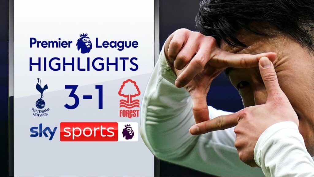 Kane & Son fire Spurs SIX clear of Liverpool in 4th ⚪ | Tottenham 3-1 Nottingham Forest | Highlights