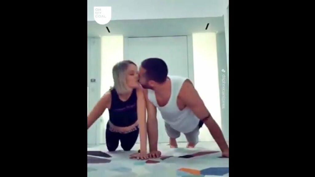 Daniel Carvajal and his wife Daphne Cañizares during lockdown || part 4