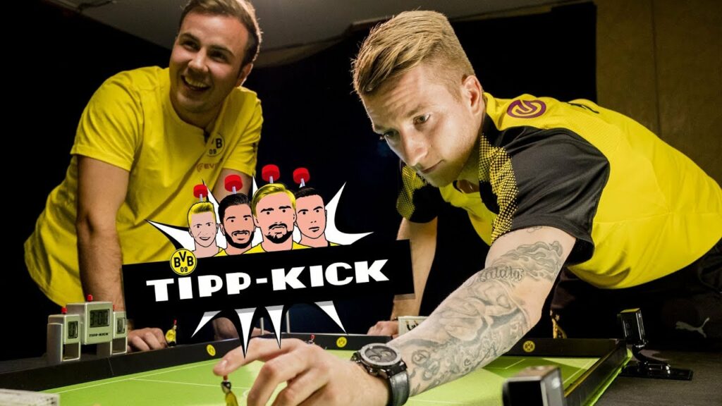 Mario Götze vs. Marco Reus | BVB Tipp-Kick Challenge | 🏆 | Semi Final #1