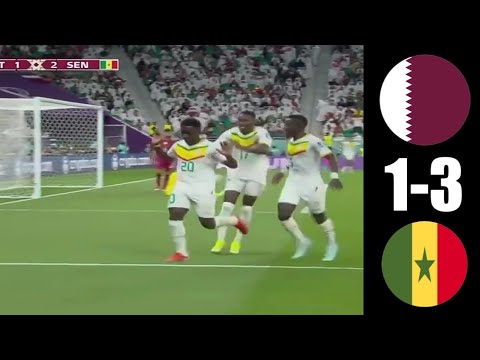 🇸🇳🦁 Sénégal 3-1 Qatar | But de Bamba Dieng