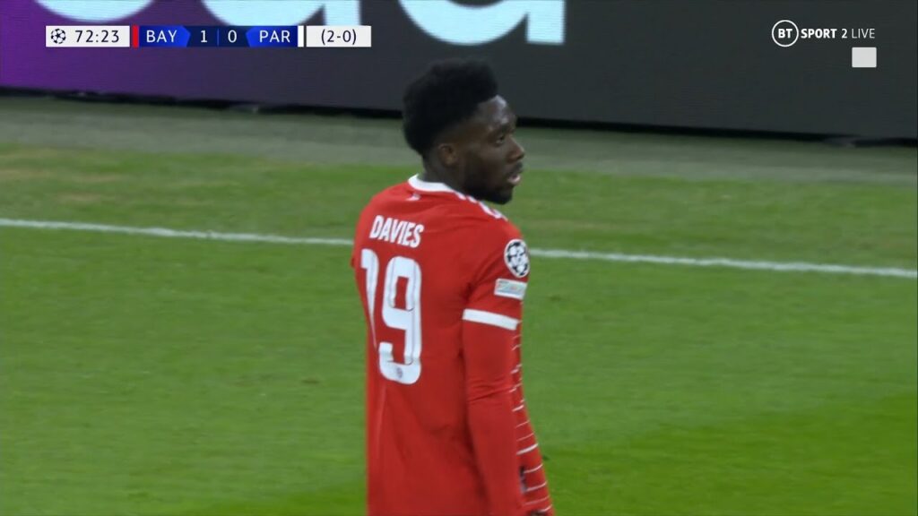 Alphonso Davies Vs PSG | Home (08/03/23)