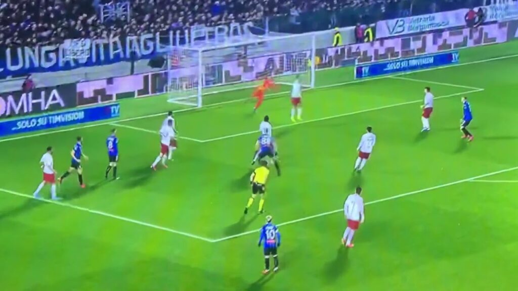 Mario Pasalic goal scored in Atalanta - AS Roma 2-1 recorded by DRI