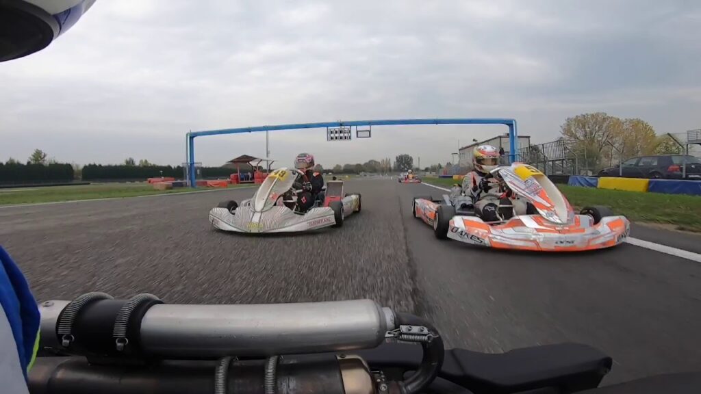 Onboard with Kai for a unique perspective of the 7 Laghi Kart (Castelletto) during practice