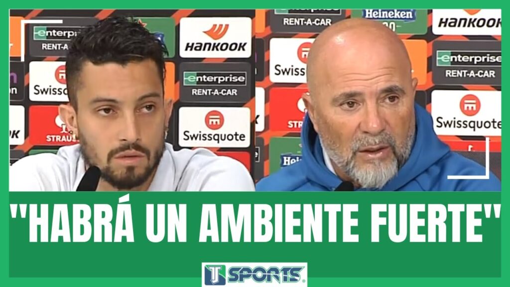 Alex Telles y Jorge Sampaoli REVELAN lo que ESPERAN del juego entre Sevilla FC y Fenerbahçe